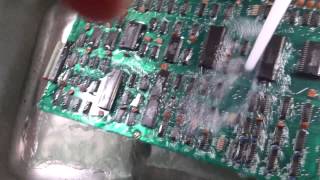 Cleaning Arcade PCB