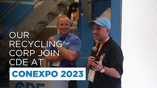 Our Recycling Corp Will Join CDE At ConExpo 2023