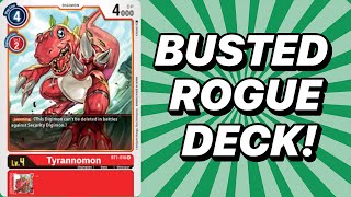 Digimon TCG *UPDATED* Red/Green Tyrannomon Rush Deck Profile Set 1.0 | Digimon Card Game (2021)