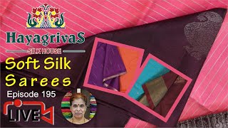 Soft Silk Saree | சாஃப்ட் சில்க் | Hayagrivas | Chennai | #newarrivals #trendysarees