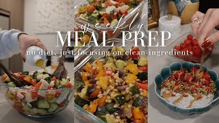 3 healthy meal prep ideas | high protein, clean ingredients, dairy free