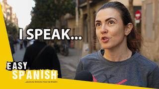 How Many Languages Do Barcelona Locals Speak? | Easy Spanish 356