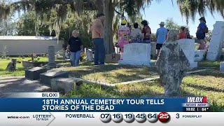 Old Biloxi Cemetery tour connects living with stories of the dead