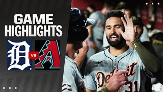 Tigers vs. D-backs Game Highlights (5/18/24) | MLB Highlights