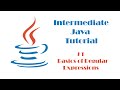 Intermediate Java Tutorial  #1 - Basics of Regular Expressions (Regex)