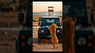 Animals Warning Signals to Humans #animals #rescue #viralvideos #emotional #viraltrends #Lion