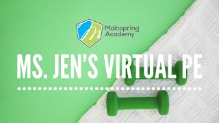 Episode 5 - Wall Pushups (Level 2) / Ms. Jen’s Virtual PE