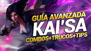 GUÍA AVANZADA DE KAI'SA | COMBOS, TRUCOS, AUTOCANCELS,  MECÁNICAS Y MÁS