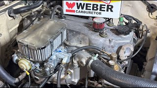 Broken Mecum Auction Truck Fixed!! (22R: Weber/Offenhauser Install)
