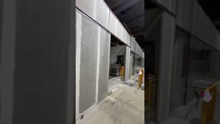 Birla aerocon panel internal wall partition 50mm thick #civil #construction #building #partition