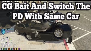 CG Bait And Switch The PD With Same Car | No-Pixel 3.1