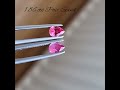 1.86 cts pair pear shape spinel