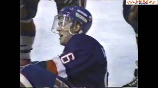 1987 Easter Epic Islanders at Capitals NHL on ESPN feed highlights