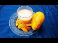 Mango lassi | summer season | mango smoothie | simple ingredients | sweety trendzzz | mango delight