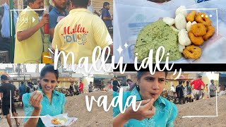 Kalaburgi ಫೇಮಸ್ ಇಡ್ಲಿ ವಡ ತಿನೋಕೆ ಹೋಗಿದೀವಿ#mallu idli vada#kalaburagi .