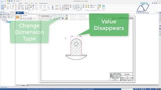 Solid Edge Replace Dimension Value with Text