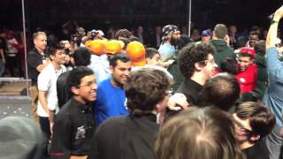 2013 FIRST FRC Winning Alliance Celebrates