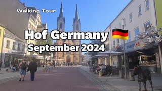 Hof Germany 🇩🇪 Walking Tour 07 September 2024