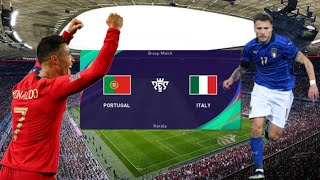 pes 2021 - gameplay | portugal vs italy