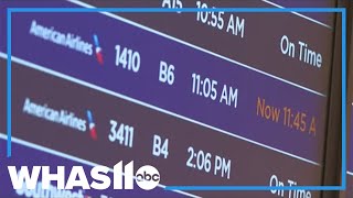 American Airlines flights out of Louisville briefly grounded