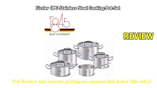 Review Fissler FISS-08413605000 original-profi collection , Stainless Cookware Set, 9 pieces, Cooki