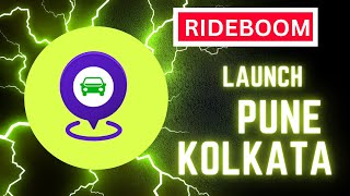 RideBoom Launch in Pune and Kolkata. RideBoom app now available Pune , Kolkata , Delhi, Chandigarh