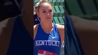 Abby Steiner fastest 200m race in her career #sprinting #trackandfield #athletics