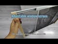 expandable window screen