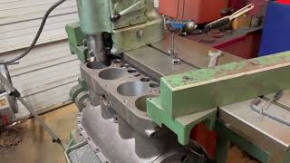 RENEWING A 100 YEAR OLD FORD MDL T ENGINE USING USING A KWIK WAY FN BORING BAR