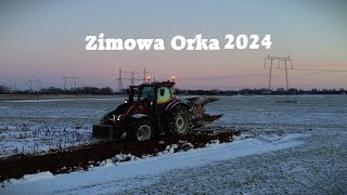 ❄️ORKA ZIMOWA W ŚNIEGU😃 VALTRA T175 \u0026 KVERNELAND 💪