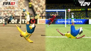 Bicycle Kicks From FIFA 94 to FC 24