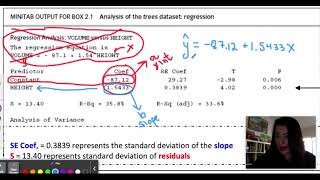 HOW TO READ A COMPUTER OUTPUT FOR REGRESSION AP STATISTICS