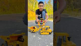 Rc Remote Control big JCB and new track Unboxing 🔥 #shorts