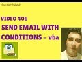 Learn MS Excel - Video 407- VBA - Send Email basis value change in Excel