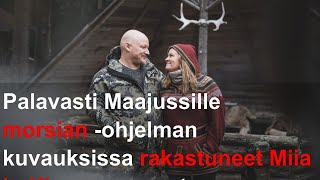 Palavasti Maajussille morsian -ohjelman kuvauksissa rakastuneet Miia ja Kimmo eroavat