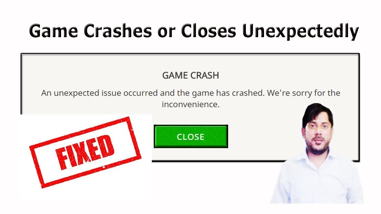 How To Fix Game Crashes Or Closes Unexpectedly 2018 - YouTube