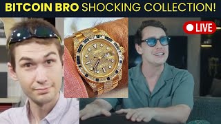 Brutal Watch Reviews  26yo Dubai Bitcoin Bro Reveals SHOCKING Rolex \u0026 AP collection!