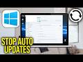 How To Stop Automatic Updates in Windows 11