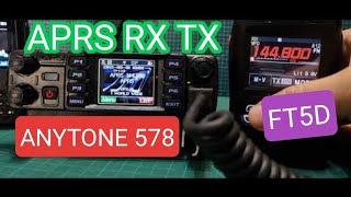 ANYTONE 578 Pro III APRS - TX \u0026 RX Analogue Set Up