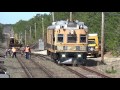 4k lirr sperry rail service testing east along the montauk branch