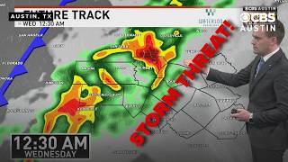 Severe storms coming to Central Texas