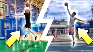 Trying The Craziest Dunks Ever Done On 10 Feet!