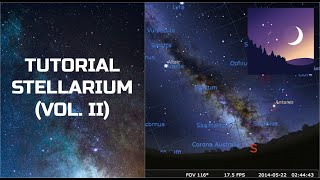 Tutorial Stellarium. Vol.2: simular telescopio, ocular y cámara - ESPACIO CELESTE