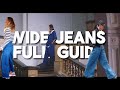 Ultimate 2024 WIDE JEANS STYLE GUIDE - From Runway to Real Life!