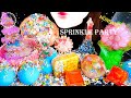 ASMR HOMEMADE RAINBOW SPRINKLE PARTY 무지개 스프링클 파티 / NUNSAEGI ASMR 눈새기