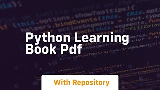 python learning book pdf