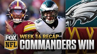 Eagles vs. Commanders: Greg Olsen \u0026 Joe Davis on Jayden Daniels throwing 5 TDs \u0026 more | NFL on FOX