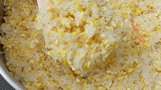 XÔI ĐẬU XANH NƯỚC CỐT DỪA Nấu Bằng Nồi Cơm Điện dẻo ngon thơm phức