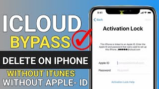 iCloud Bypass Delete On iPhone - How To Unlock Activation Lock - Without iTunes Without Apple-iD