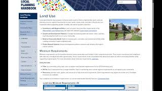 PlanIt: The 2050 Local Planning Handbook Demo